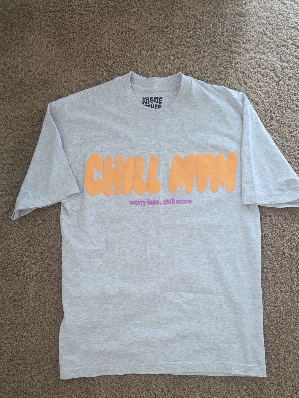 Oversized Chill Mom Graphic Tee